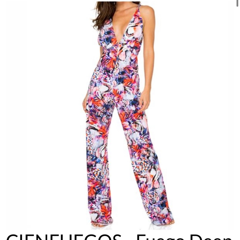 Luli Fama Coverup pantsuit
